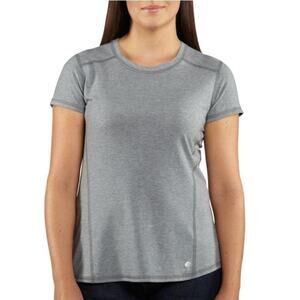 CARHARTT • Gray Force Cotton Short Sleeve T-Shirt Top
